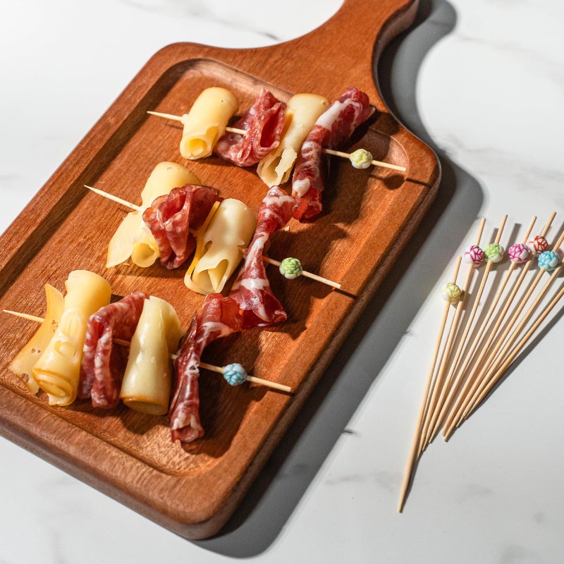 PuTwo Cocktail Picks Sicks for Sandwich Appetizer Decorative Drinks Picks-100ct, 4.7" in 100 Counts, Colors may vary - Image 5